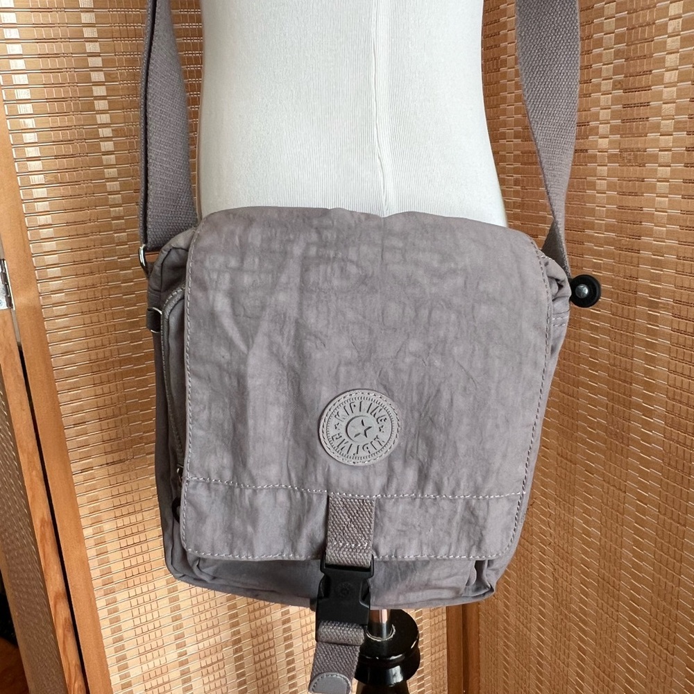 Kipling Charcoal Shoulder Bag